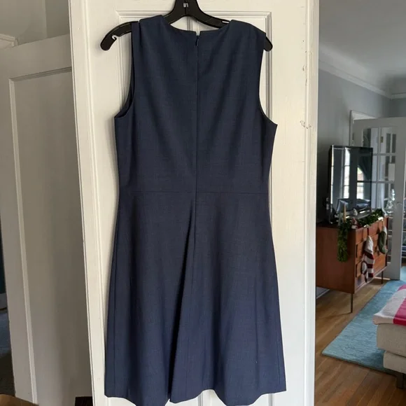 Theory Blue Ocean Miyani Dress - Picture 10 of 13